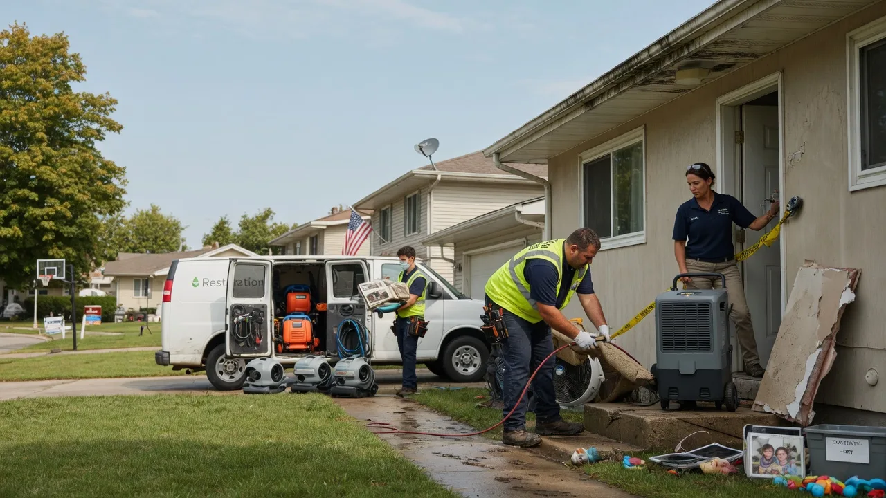 Water Damage Restoration in Gorham, KS near me